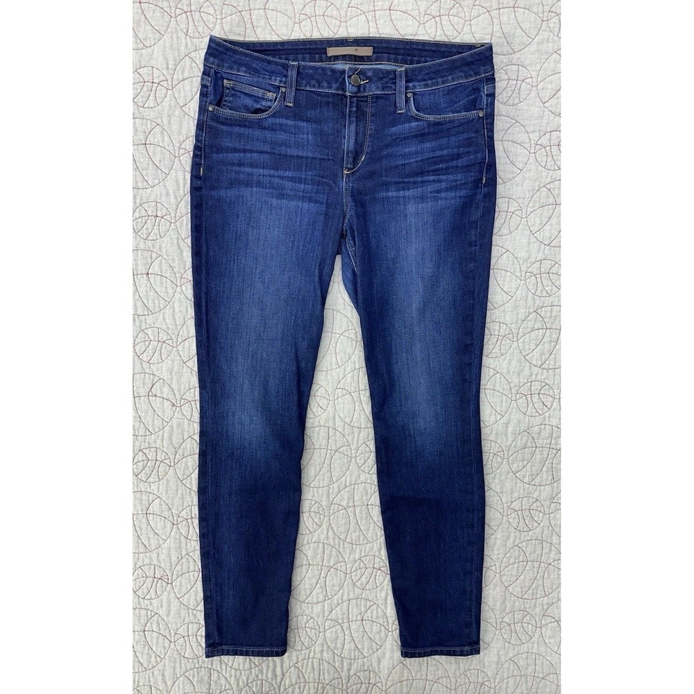 Joe's Jeans Flawless High Rise Skinny Ankle Dark Blue Wash / Women's 31